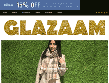 Tablet Screenshot of glazaam.com